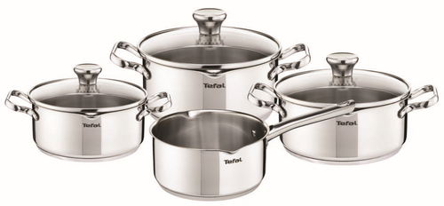 Набор посуды Tefal Duetto 1,3/1,3/2,7/4,7л 16/16/20/24см A705A835