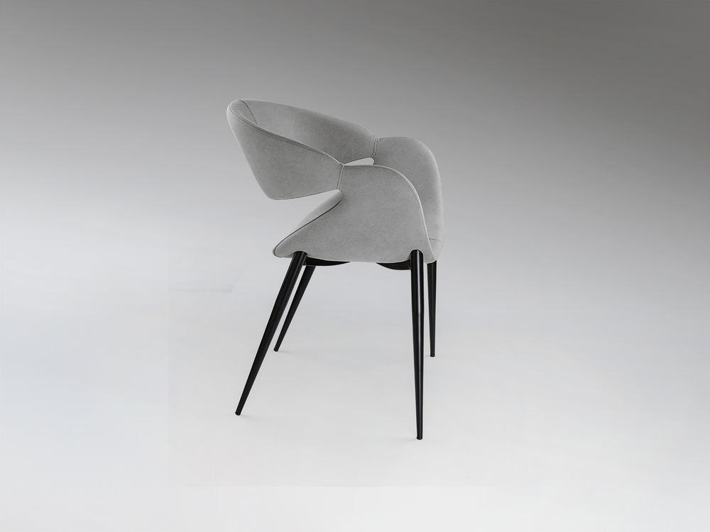 Giro Стул обеденный светло-серый