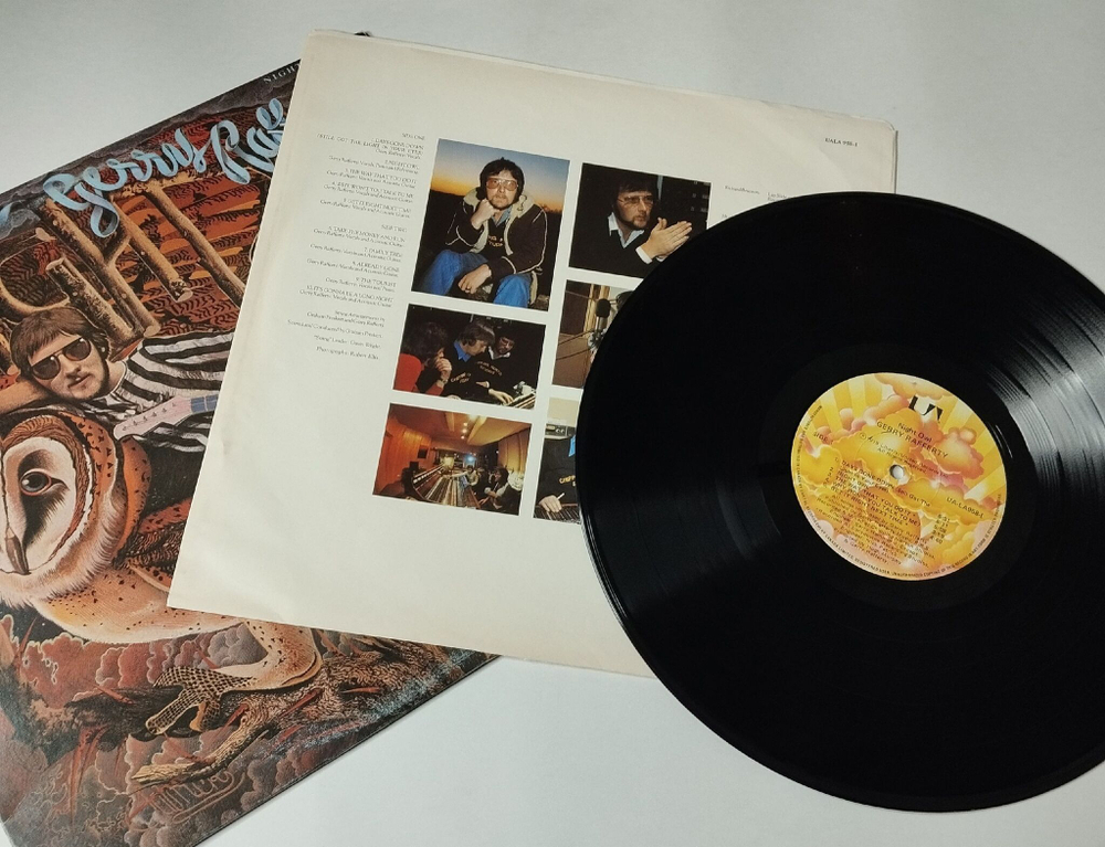 Винтажная виниловая пластинка LP Gerry Rafferty Night Owl (Canada 1979)