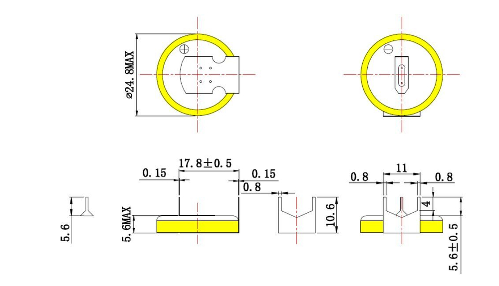 Элемент питания ET CR2450-HC3/17 OEM