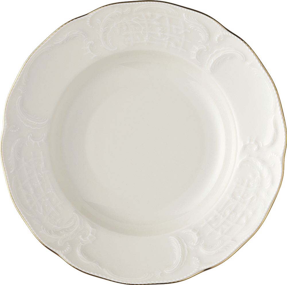 Тарелка глубокая Rosenthal Sanssouci Elf Gold, фарфор, 23,3 см