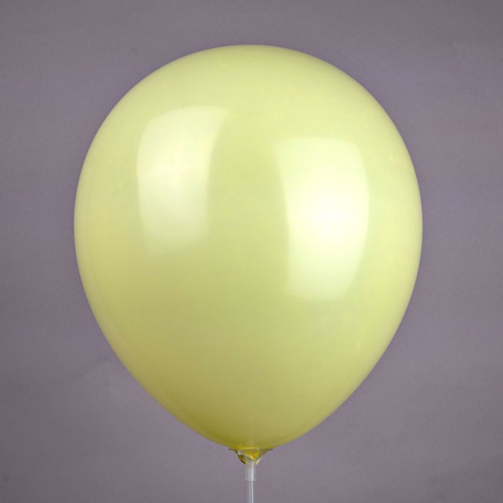 Шар12"" Пастель светло-желтый/Light yellow (50 шт./уп.) /БК