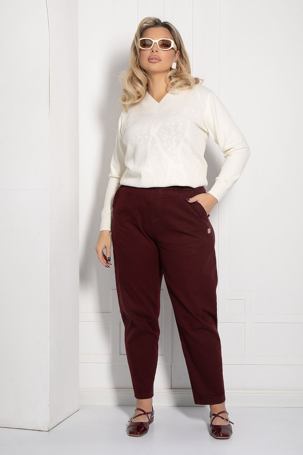 Джемпер Карамелька (айвори) Б12708-4 LT Collection