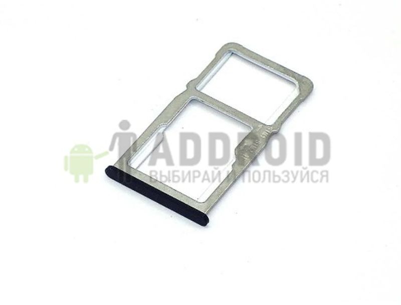 Sim лоток для Meizu M6 Note (Черный)