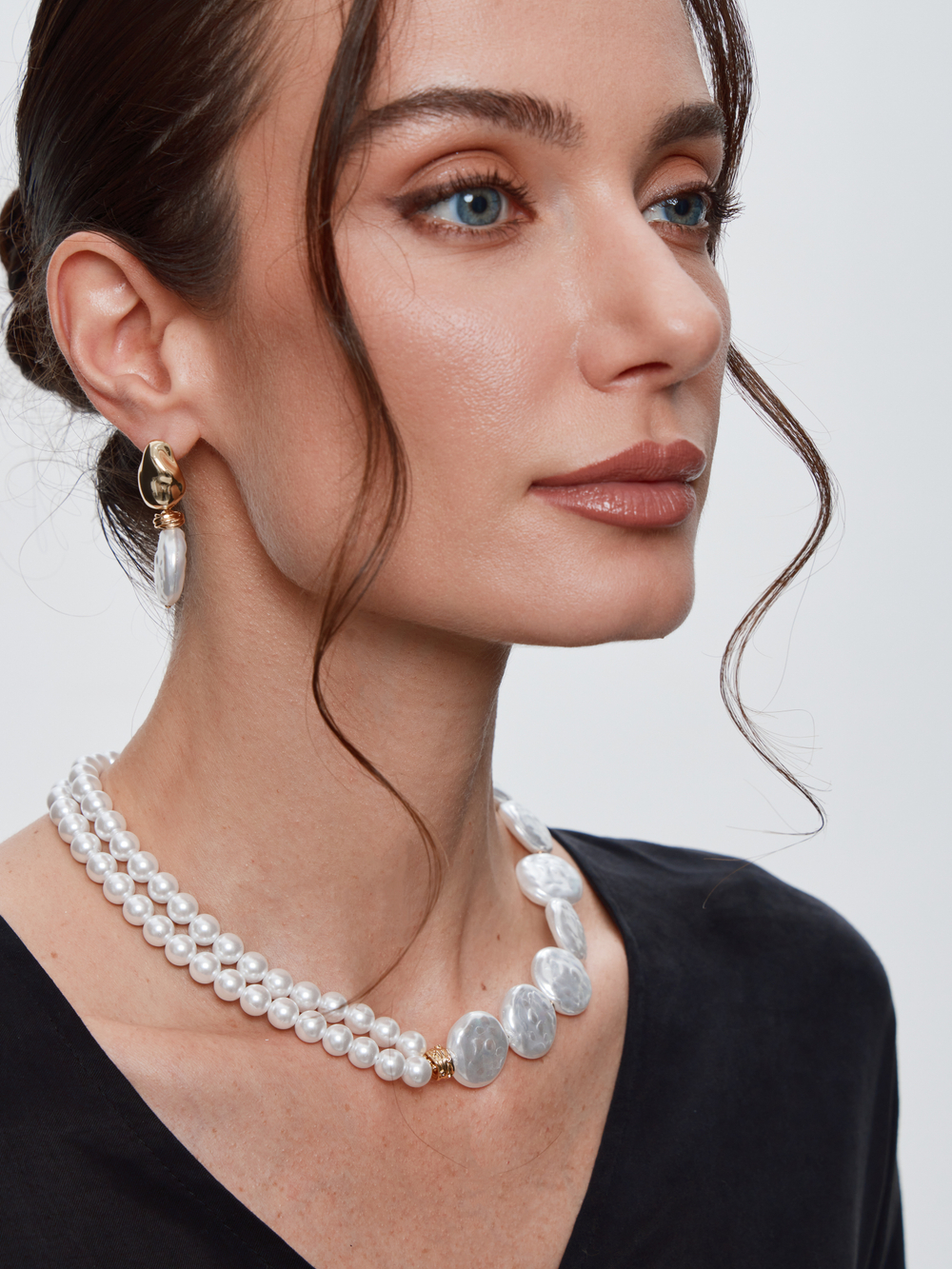 91004068 Колье Selena Pearls