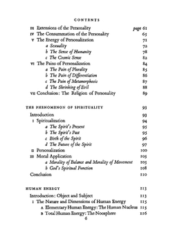 Human Energy | Pierre Teilhard de Chardin
