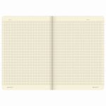 Тетрадь 40 л. в клетку обложка SoftTouch, бежевая бумага 70 г/м2, сшивка, А5 (147х210 мм), WHITE ROSES, BRAUBERG, 403785