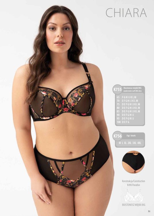 Трусы Gorsenia Chiara слипы (черный)