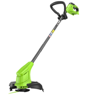 Триммер аккумуляторный Greenworks G24LT251, 24 V, 25 см, с 1хАКБ 2Ач и ЗУ, (2113307SA)