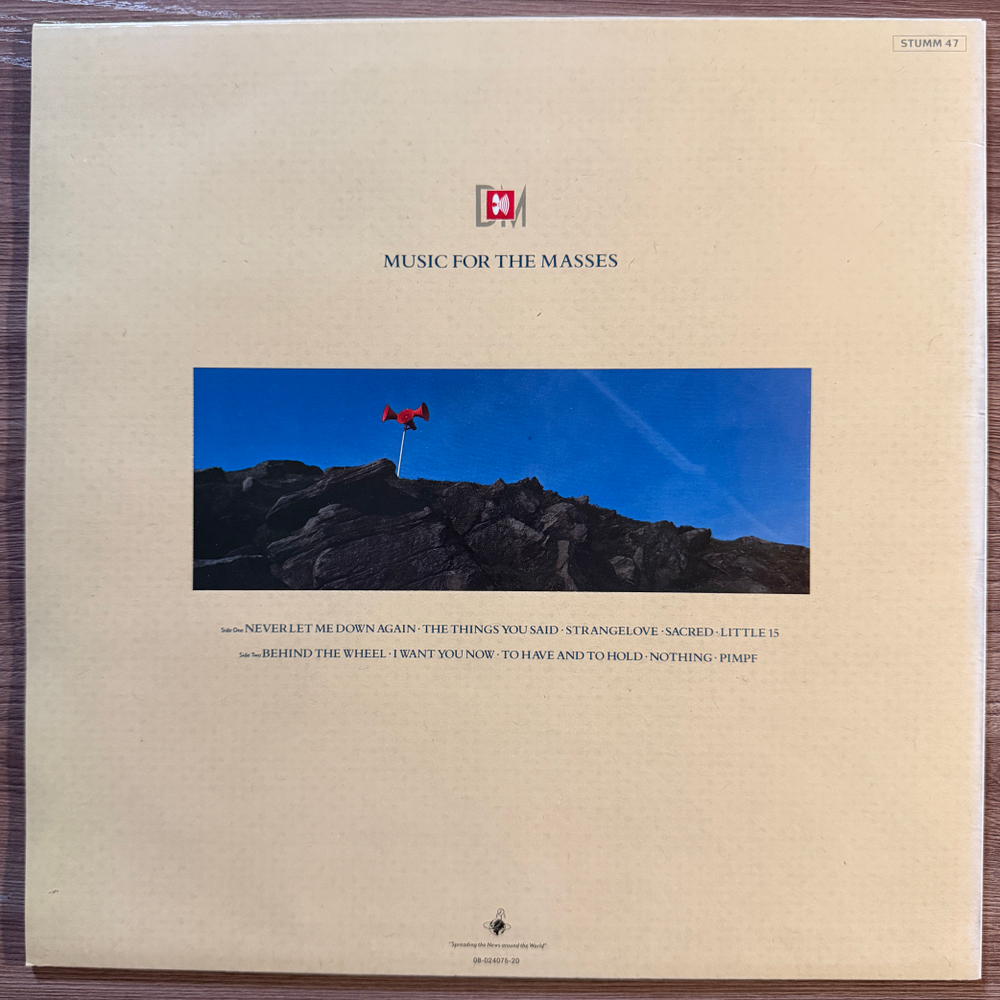 Depeche Mode - Music For The Masses (Голландия 1987г.)