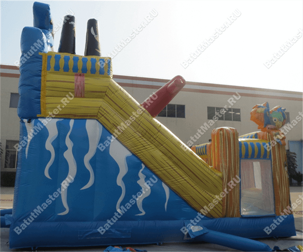 Коммерческий надувной батут "Пиратская радость"