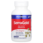 Enzymedica, SerraGold, высокоэффективная серрапептаза, 120 капсул