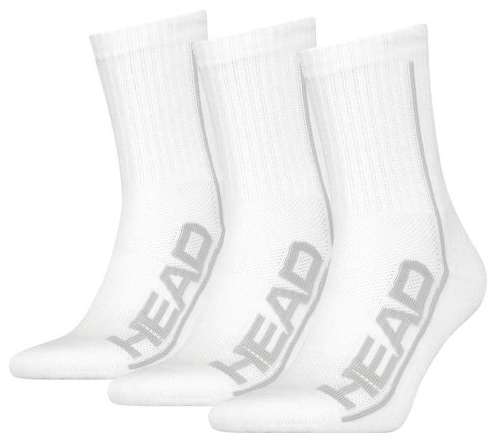 Теннисные носки Head Performance Short Crew 3P - белый