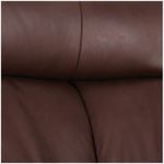 Кресло руководителя Helmi HL-ES03 "Invincible" повыш. прочн., кожа коричн., мультибл, хром, до 250кг