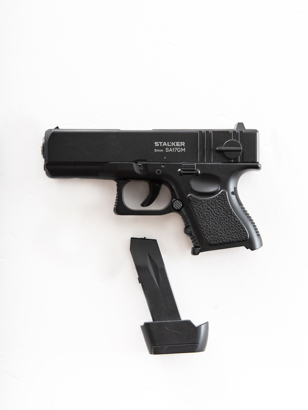 Пистолет пневм. Stalker SA17GM Spring (аналог Glock 17), к.6мм,мет.корпус, маг.6шар