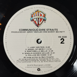 Винтажная виниловая пластинка LP Dire Straits Communique (USA 1979) (Shrink)