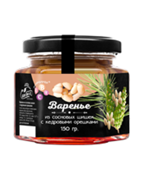 Варенье из сосновой шишки с кедровыми орешками 150 г Сам бы ел