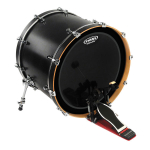 BD26EMADONX EMAD Onyx Пластик для бас-барабана 26", Evans