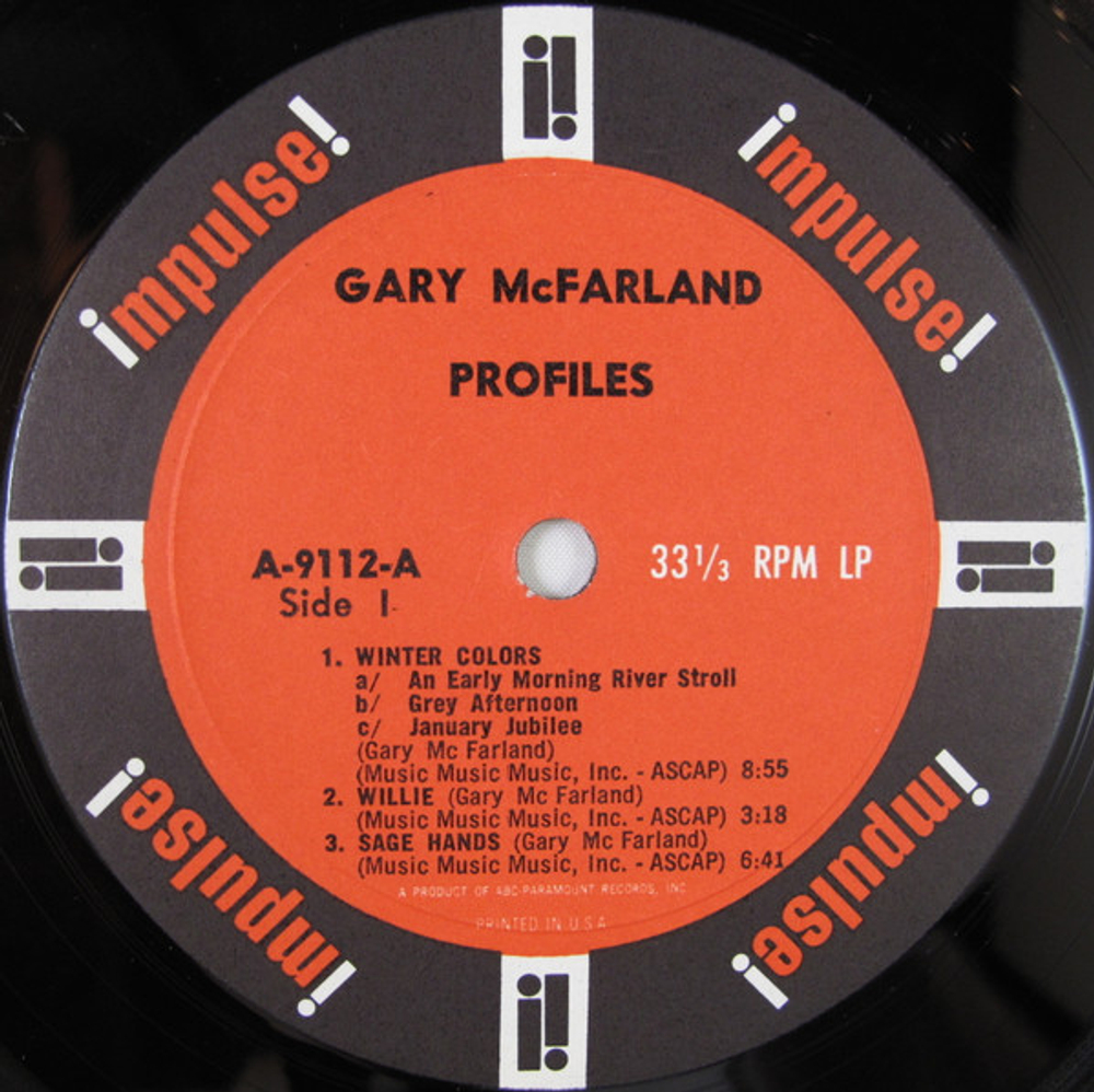 Gary McFarland - Profiles - US OG Impulse Mono