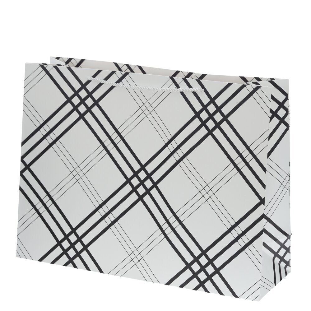 GAEM Пакет подарочный L (бумага 250г/м2, блок 12шт), L47 W15 H35 см, 4в.