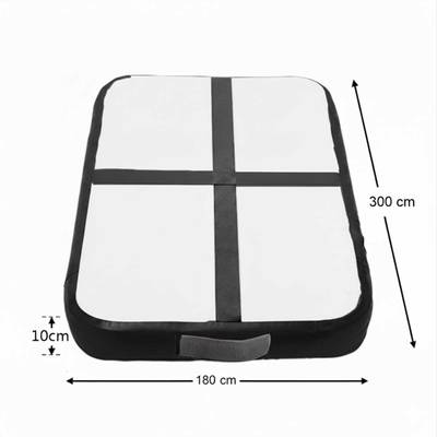 Надувной акробатический мат «Компакт» для гимнастики 3×1,8×0,1 м