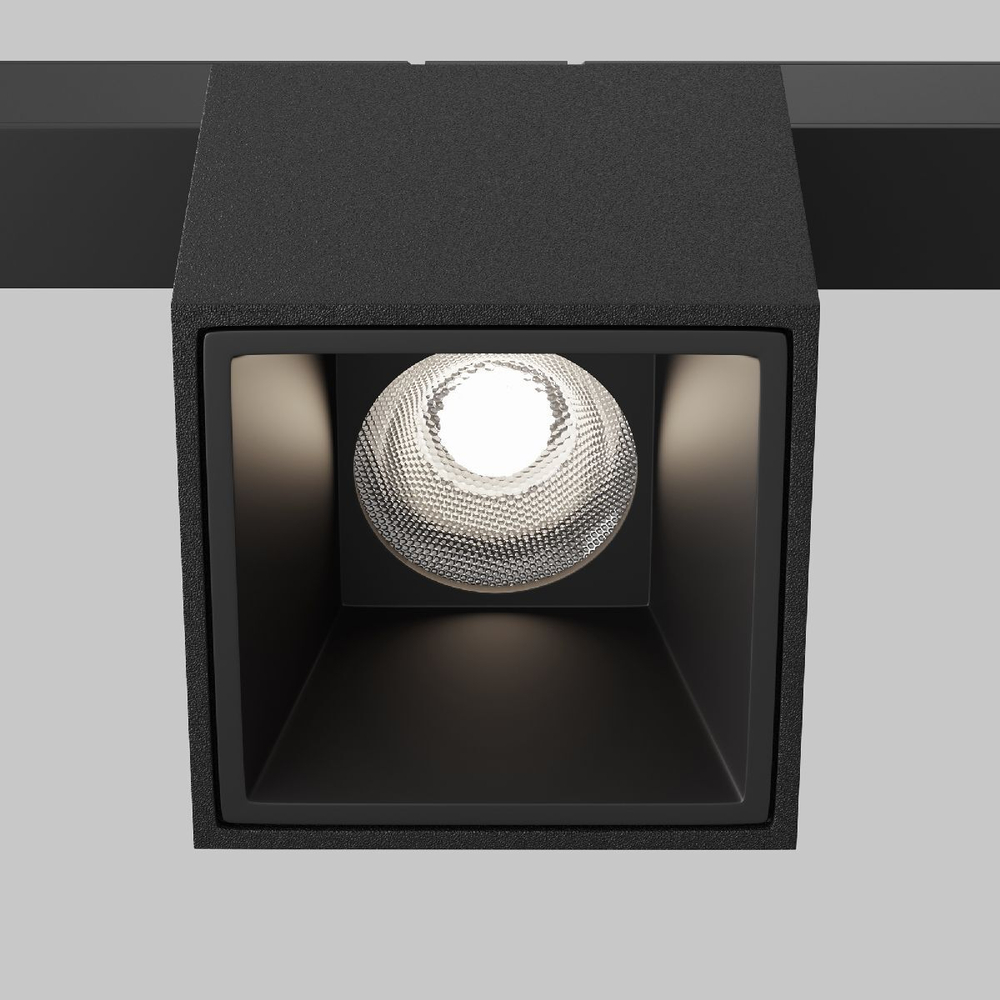 Трековый магнитный светильник Maytoni Alfa S TR133-4-7W-DS-B