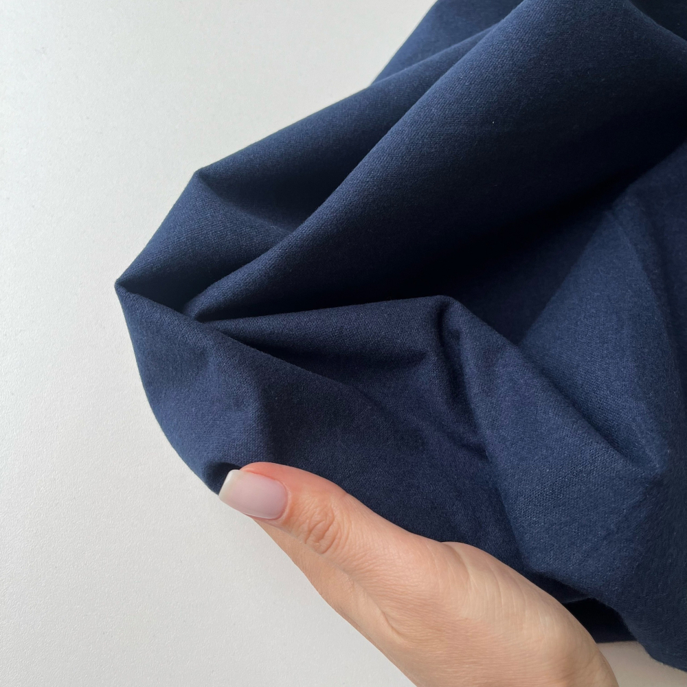 Фланель Синяя (БРАК)