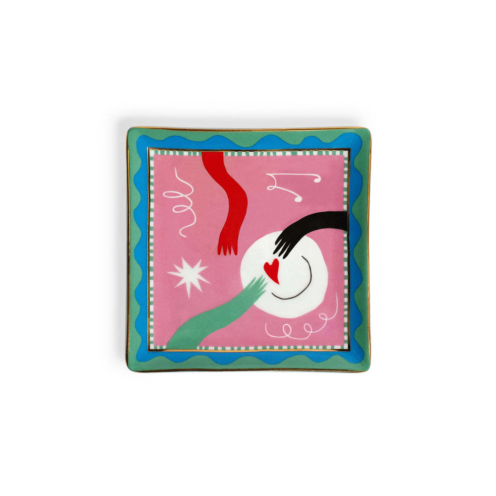 Мелочница квадратная Hands (11 см)