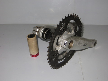 Система Shimano XT FC-760 б/у.