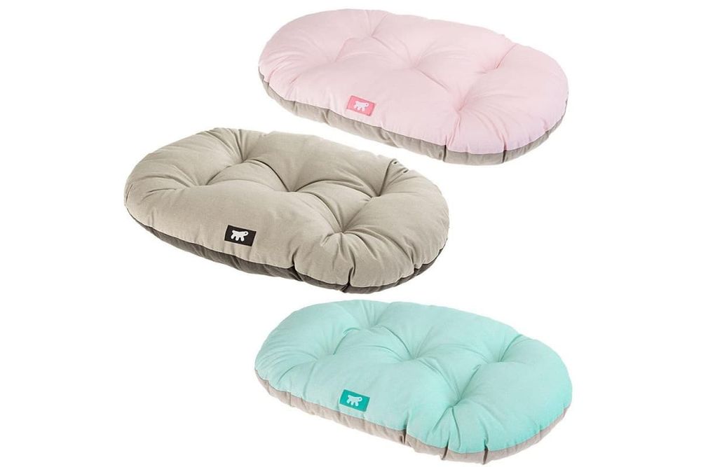 Подушка мягкая RELAX 65/6 для собак и кошек, цветная коллекция (Голубой с серым), 62х42см Подушка мягкая RELAX 65/6 для собак и кошек, цветная коллекция (Голубой с серым), 62х42см