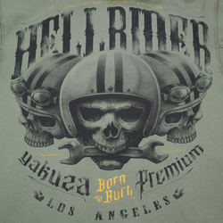 Толстовка оливковая Yakuza Premium 3824