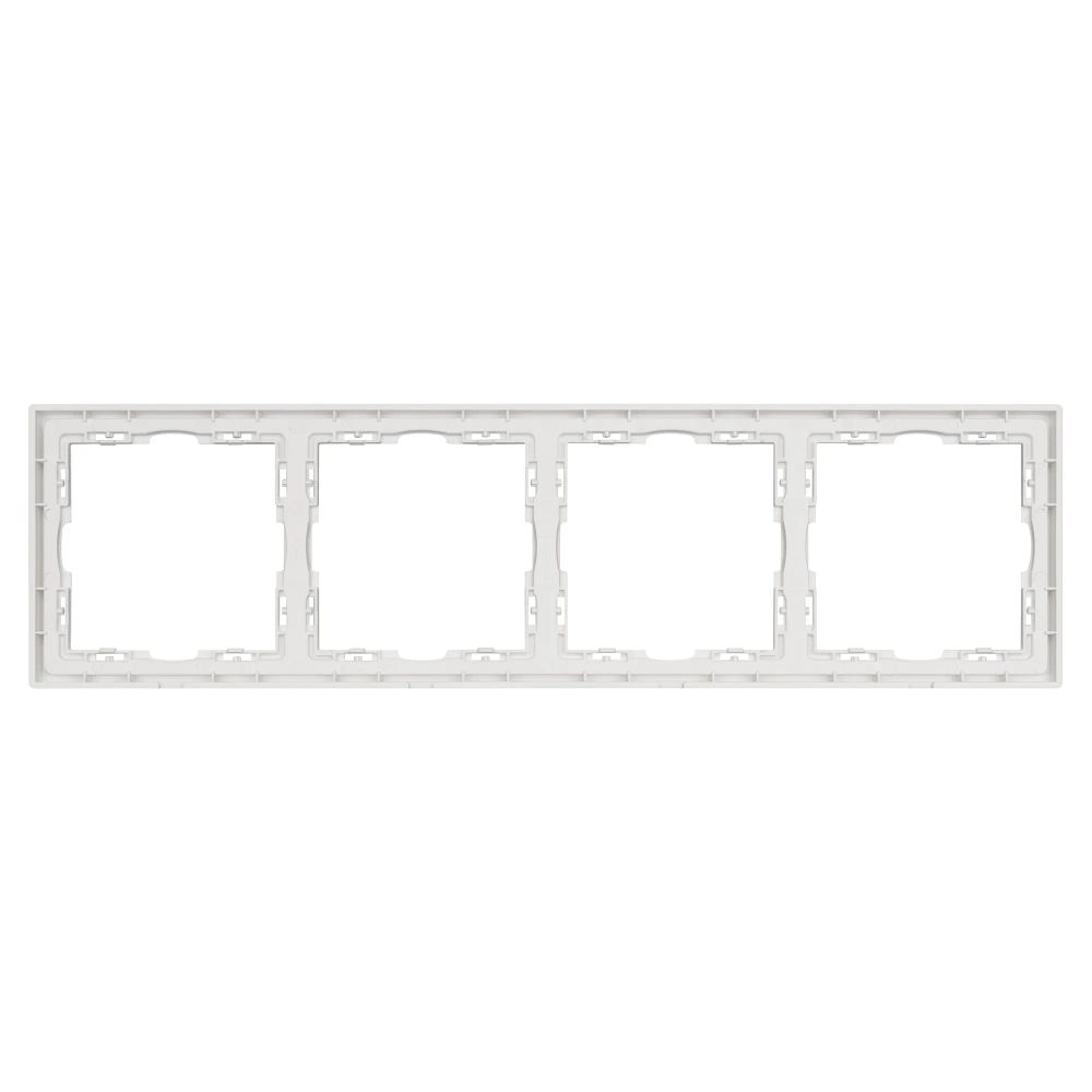 Рамка пластиковая FRM-NOBE-SFPL-4-IS (Arlight, Никель) 059461