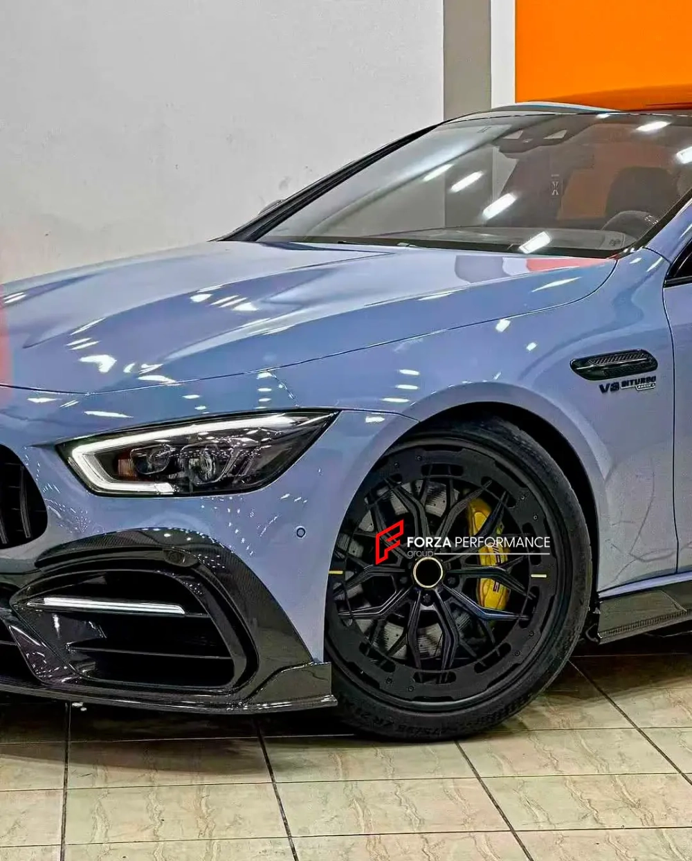 Карбоновый обвес для AMG GT X290 GT43 GT50 GT53 GT63 GT635 4-DOOR 2018+ Мерседес Бенц