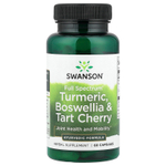 Swanson Vitamins, Full Spectrum, куркума, босвеллия и вишня, 60 капсул