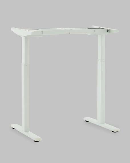 Подстолье для стола с электроприводом и регулировкой высоты, 2 мотора, память 3 уровня высоты, белый
