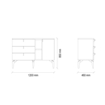 Комод ENZA HOME CORDELL EH57713