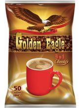 Растворимый кофе Golden Eagle 3 в 1 Classic, в пакетиках 50 шт, 2 упаковки