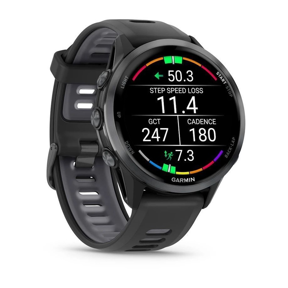 Смарт часы Garmin Forerunner 970 Black / Translucent Whitestone