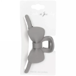 Заколка-краб для волос на блистере «Style Matte», бантик, микс 6 цветов, 11см