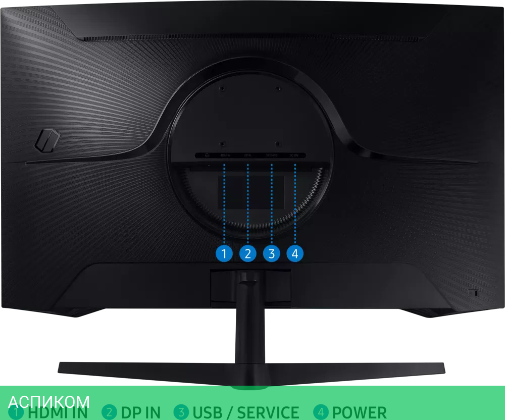 Игровой монитор Samsung Odyssey G5 - G55A LS32AG550EPXEN