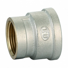 Муфта никелированная переходная внутренняя резьба Euros 1 1/2* х 1 1/4*