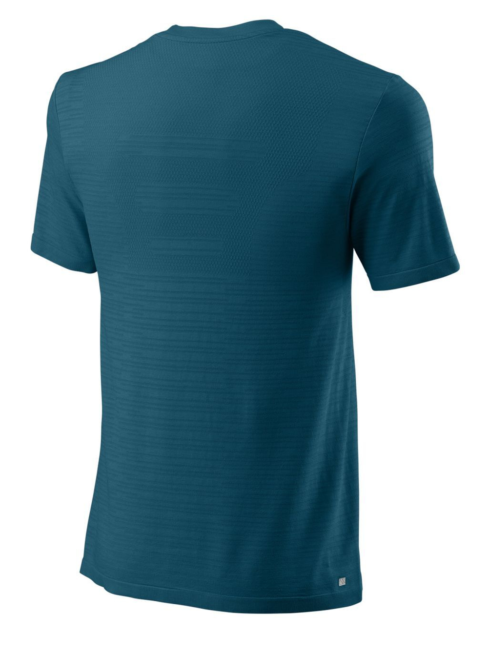 Футболка мужская теннисная Wilson Bela Seamless Crew III M - blue coral