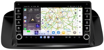 Магнитола для Honda Accord 2008-2012 - Carmedia SF-9228-3 (с усилителем, BSJ, рамка матовая, кнопки и крутилки) Android 13, TS20, 6+128Гб, CarPlay, 4G SIM-слот