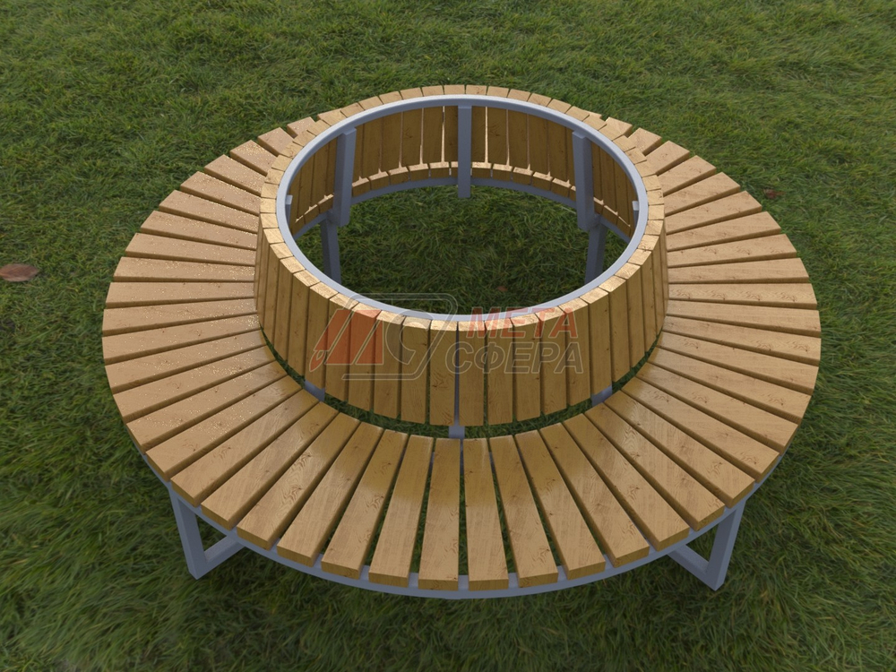 Скамейка Округ