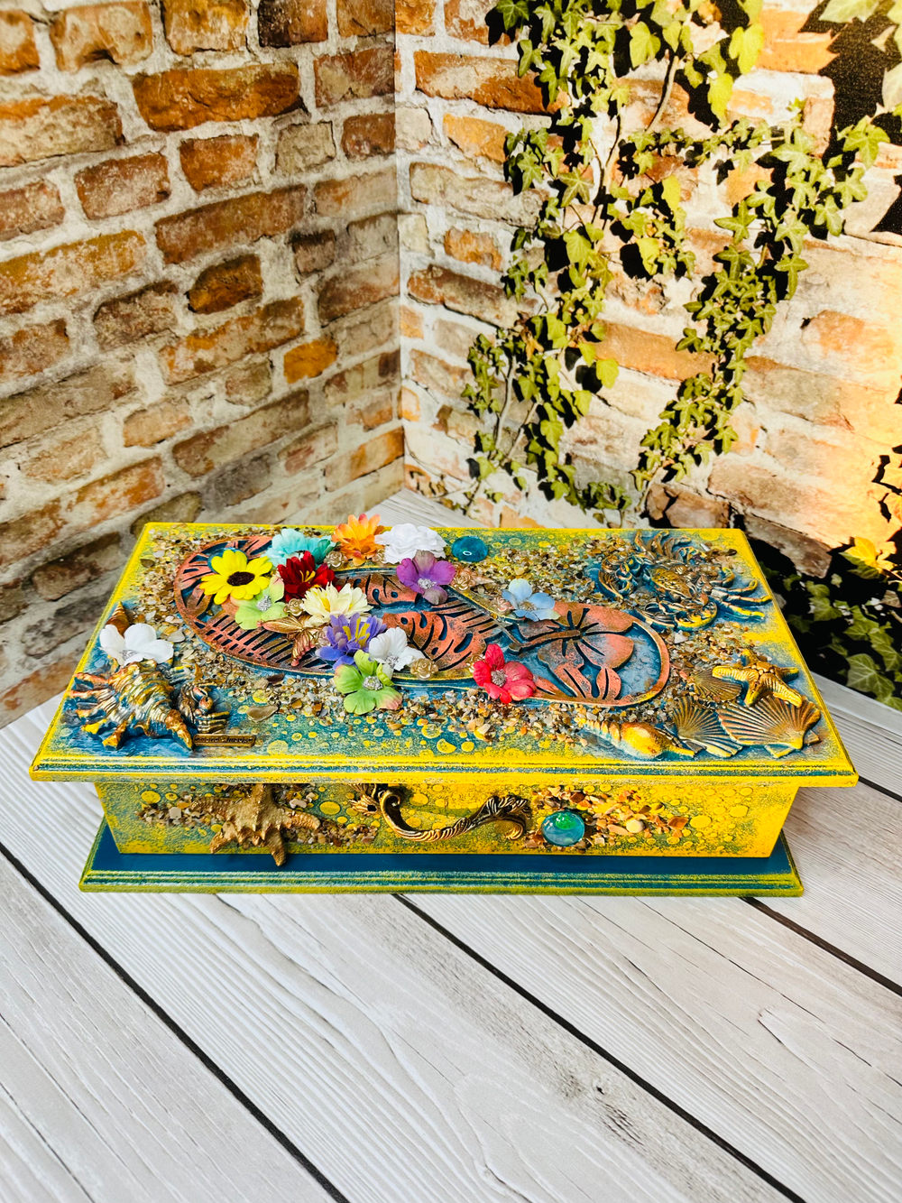 Шкатулка-комод "Мальдивы"