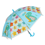 Зонт Динозаврики сиренеый, д-50 см, длина 62 см, с-30187