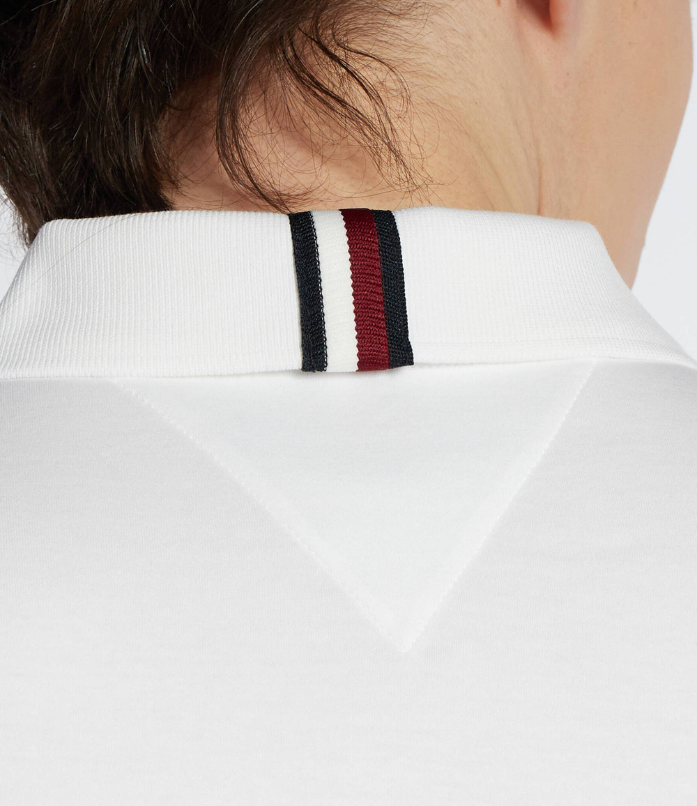 Поло Tommy Hilfiger - белый(MW0MW34783)