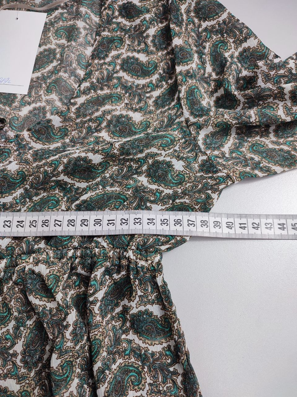 Блузка Oodji c принтом пейсли 44 размер