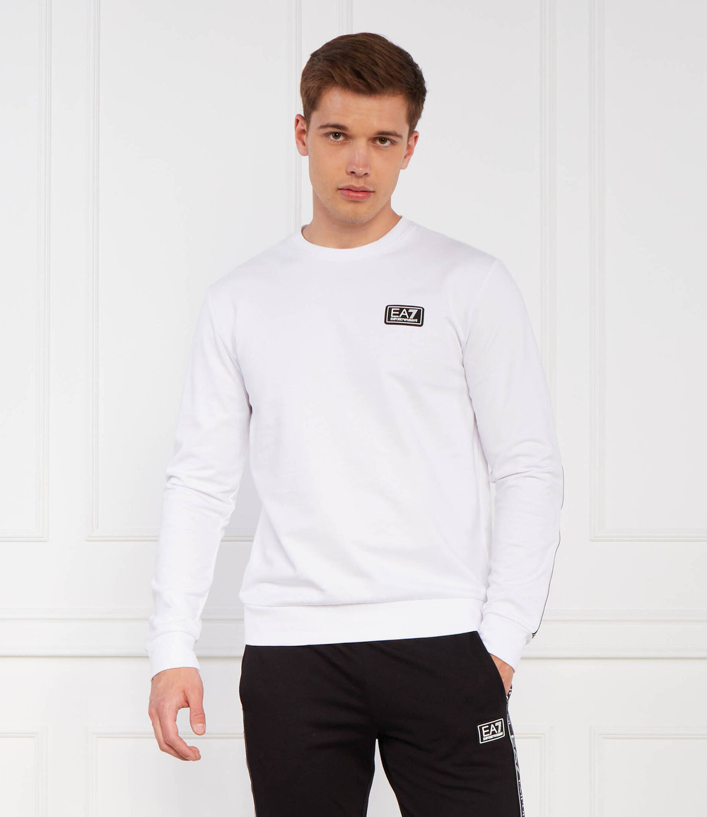 Худи EA7 - белый(6RPM12 PJ05Z)