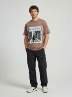 Футболка оверсайз (темно-бежевый) - In the shade